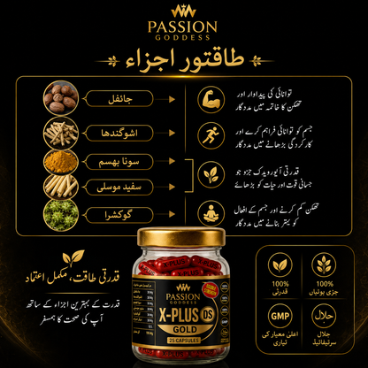 X-Plus DS Gold – Double Strength Formula for Vitality & Wellness